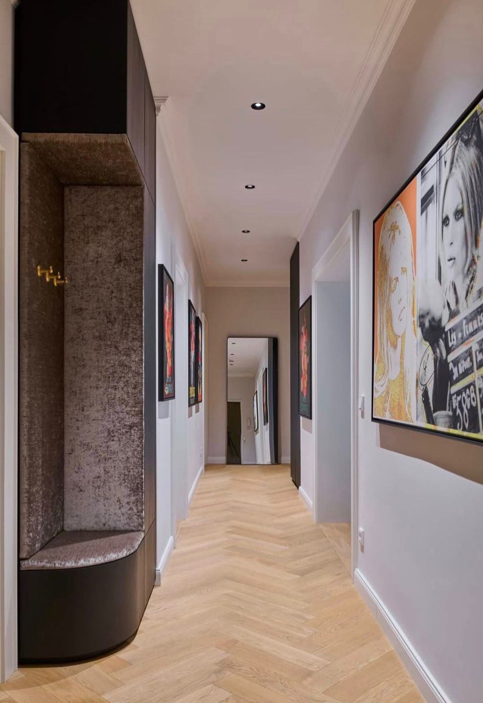 Fischgrät-Parkett in München